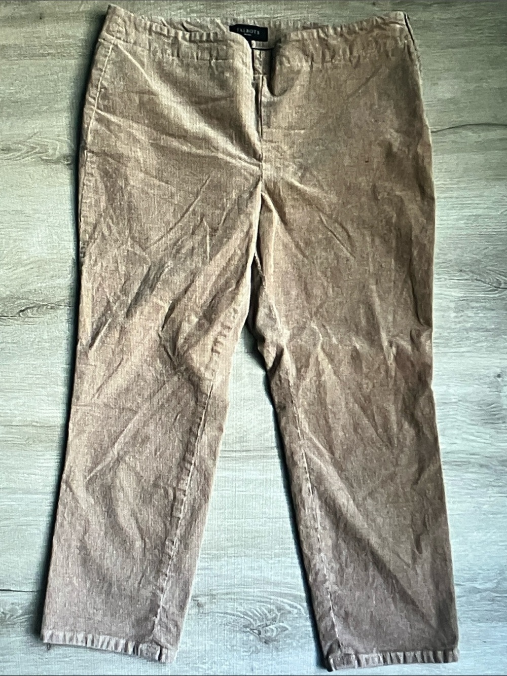 Talbots Light Brown Corduroy Trousers